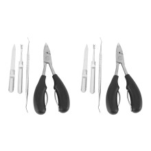 8 Pcs Toenail Clippers, Thick & Ingrown Toe Nail Clippers for Men & Seniors, Pedicure Clippers Toenail Cutters