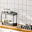 Kitchen Sink Shelf, 2 Tier Multi-Purpose Storage Shelf with Hook for Kitchen,Multi-Purpose Shelf with Rolling Case 3