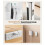 6 Pair Magnetic Remote Control Holder Wall Mount,Small Stronger Magnetic Silicone Remote Control Organize 5