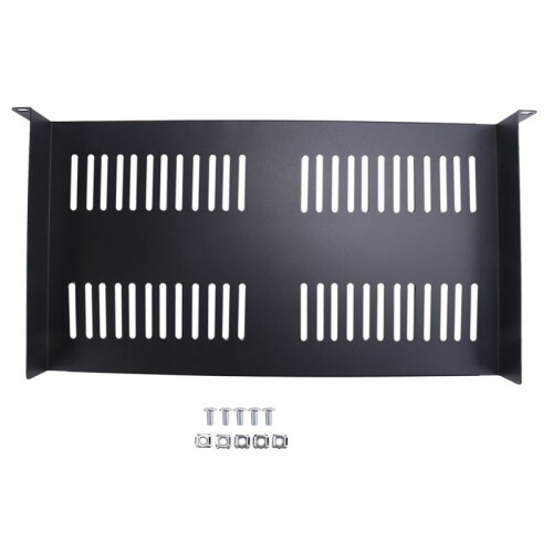 Bandeja Cantilever Ventilada de Prateleira de Montagem em Rack de Servidor 1U para Rack e Gabinete de Equipamentos de Rede de 19 Polegadas