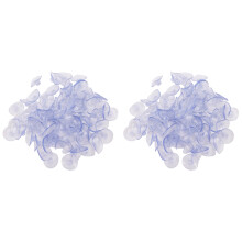 200Pcs 40mm Ventouse Claire Ventouse Ventouse A Tete de Champignon Succion