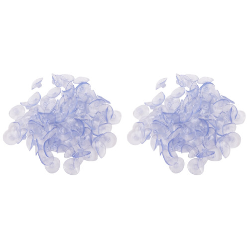 200Pcs 40mm Clear Suction Cup Sucker Mushroom  Suction Cup Suction
