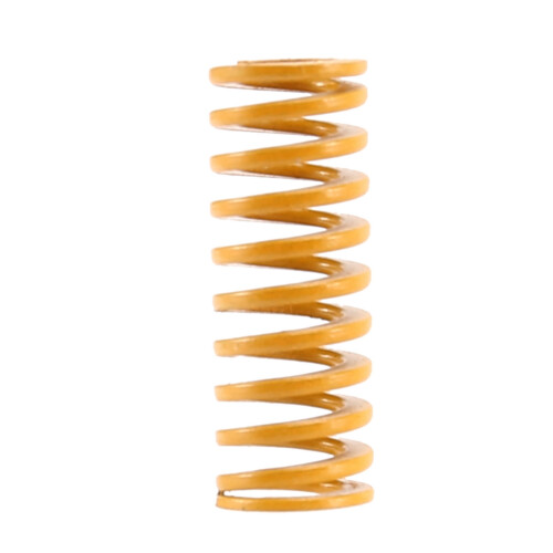 8mm Od 20mm Long Light Load Compression Mould Die Spring Yellow Compression Mould Die Spring for the  3S Bed 40Pcs 2