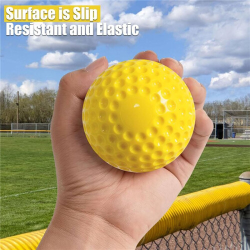 20 Pack Baseballs Training  ,9 Inch Pitching Machine Baseballs for Hand-Eye Coordination, Hitting and Practice