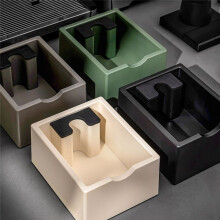 Anti Slip Espresso Coffee Grounds Waste Box Coffee Grounds Box Coffee Grounds Bucket Coffee Grounds Knock Box Black