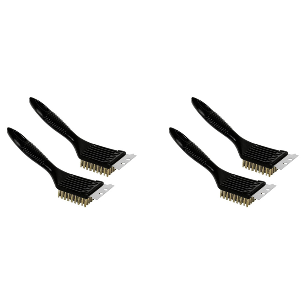 Bbq Grill Brush Grill Cleaner Barbecue Grill Brush And Scraper Non Scratch Cleaning Best For Any Grill 4 Pieces 4713039806746