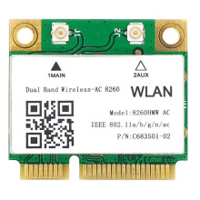 1200Mbps Netwerkkaart 8260Hmw Ac 2.4G+5G Pci-E Kaart 4.2 Wifi Kaart 802.11Ac 867Mbps voor Laptop/Computers