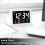 2X Color Large Screen LCD Electronic Desk Alarm Clock with Temperature Date Display 3