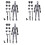 3X Robot Action Figure, 3D Printed with Full Articulation for Stop Motion Animation Gray 1