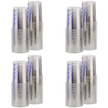 20 Oz (600Ml) Disposable Flexible Clear Graduated Plastic Mixing Cups - 200 Cups - Use for Paint, Resin, Epoxy, Art