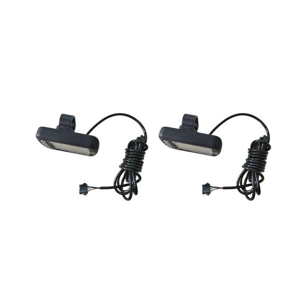 2X Lcd Display For Electric Bike 24V 36V 48V Scooter Motorcycle Speedmeter Waterproof Ebike Display 6032454853257