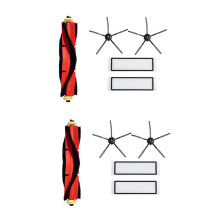 10 Set Replacement Parts Compatible for   S5 Max S6 S60 S5 S50 T6 Mop Black Side Brush Accessories