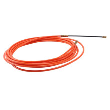 3st 4Mm 5 Meter Oranje Geleidingsapparaat Nylon Elektrische Kabel Push Pullers Duct Snake Rodder Fish Tape Wire