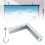 8Pcs Projector Curtain Hanger Projector Screen L-Bracket Mounting Hanger Holder Adjustable Extension Mount Stand 4