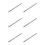 6X Double Side Scale Stainless Steel Straight Ruler Measuring Tool 50cm 1
