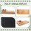 Sofa-Armlehnentablett, Couch-Getränkehalter, Bambus-Tablett mit Getränkehalter, Bambus-Couch-Getränkehaltertablett 5