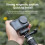 TELESIN Magnetic Two Claw Adapter Action Camera Accessories for  OSMO Action 3 Adapter 9