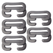 10 Pcs Suitable for 11MM   Sponge Pad  VR3D Eye Mask Perforated Sponge Replacement Facial Cover Pad