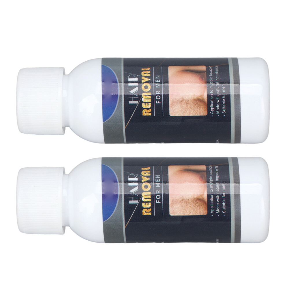 2pcs 30ml Herbal Painless Hair Removal Spray for Legs, Arms & Underarms