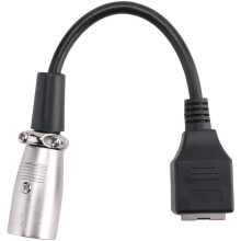 Adapter Konwerter PrzedłUżAcz Kabla DMX Kabel XLR 3-Pinowy do ZłąCza Sieciowego RJ45 (MęSki)