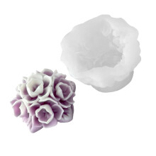 Silicone Hydrangea Mould For Handmade Artisanal Candle-F659