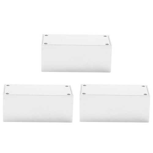 3X CNC Aluminum Shell Shielding Box RF Box Interference-Proof Metal Box
