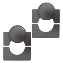 Air Conditioner Tube Hole Cover Plastic Air Conditioner-Grey