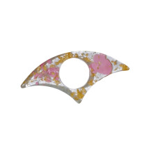 2Pcs Thumb Rings Page Holders Thumb Bookmarks-pink hydrangea.