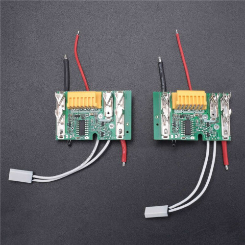 2Pcs PCB Circuit Module Board Parts 18V Battery Chip PCB Board Replacement for  BL1830 BL1840 BL1850 LXT400 1