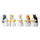 Mini Cats Decors Miniatuur Zittende Eend Katten Beeldje-Wit 1
