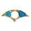 Book Page Holders for Reading, 2Pcs Thumb Rings Page-blue. 1