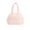 Quilted Handheld Lunch Box With Waterproof Lining And-Pink 1