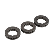 18Pcs Tool Parts Metal Chainsaw Spare Part Chain Saw Sprocket Rim Power Mate 325-7 for Chainsaw Replacement