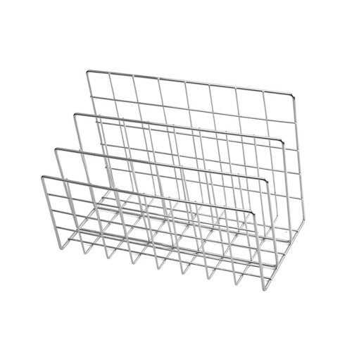 Strong Metal 3 Shelf Rack With Oxidation Resistant-White