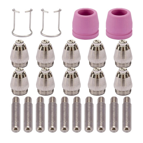 24PCS Industrial Plasma Torches Nozzles High Efficiency Cooling