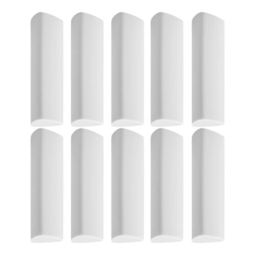 Accuracy Rubber Triangular Shape Unstained Erasing TPE-White