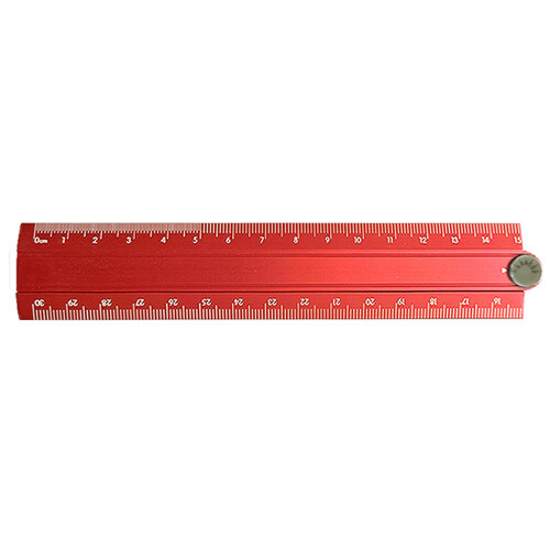 Permanent Aluminum Mixture Bending King Modifiable 15cm To-Red