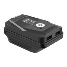 Adapter Light Lamp Flashlight Torch USB Mobile Phone Charger for  Orange 4 Pin Socket 20V Li-Ion Battery Power Bank