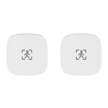 2X Sensore di Movimento Wi-Fi per Presenza Umana Con Rilevamento di Luminanza/Distanza 5/110/220 V Domotica Tuya  Life