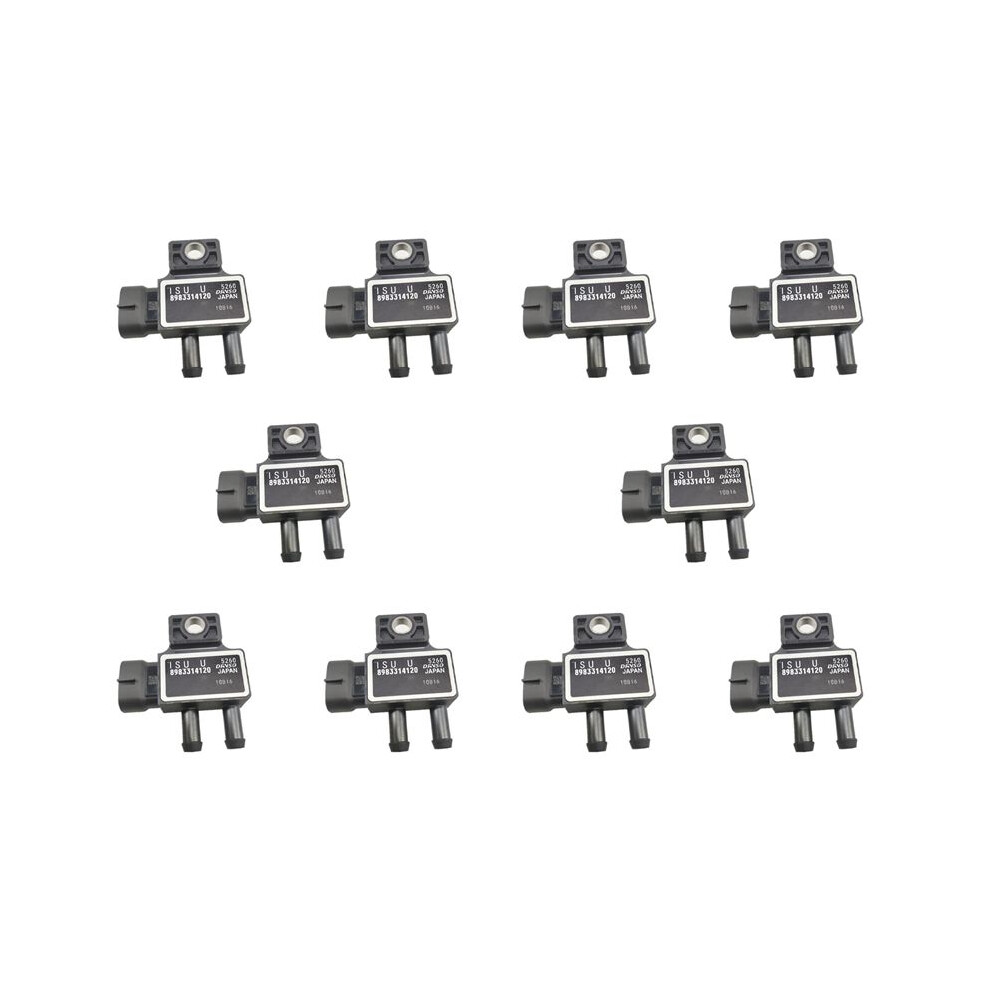 10X Car Exhaust Dpf Differential Pressure Sensor For D-Max Damx Mux 8983314120 6032926596569