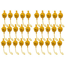 Plant Yoyo Grow Hanger Con Tappo, Supporto Regolabile per Piante da Interno Yo Yo (Confezione da 30)