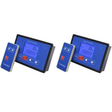 2X LCD Digital Display Tachometer Adjustable 30A PWM Motor Speed Controller Timing Remote Control 12V 24V 36V 48V