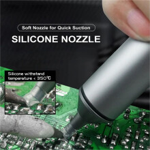 2X Desoldeerpomp Soldeerzuiger SS-02 Profesional Lasgereedschap Desoldeerpomp SMT IC Pickup Remover Tool