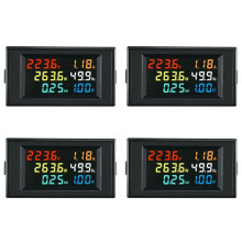 4X 6 in 1 AC Monitor D69-2058 AC Digital Voltage and Current Power Frequency Factor Electricity Meter