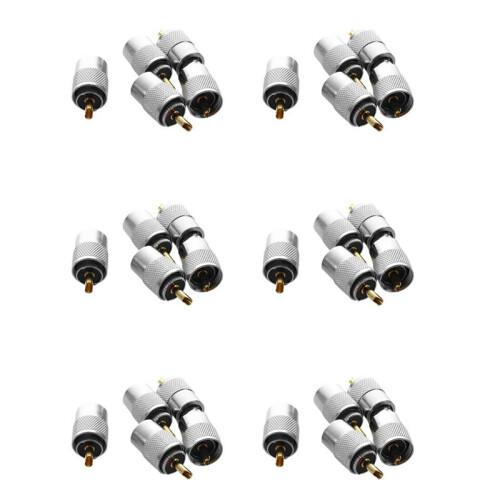 30 Pcs Uhf Pl259 Connecteur à Souder pour Rg8