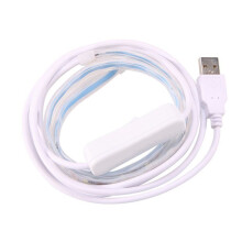 4X Saxofone USB Luz de Detecção de Vazamento LED Testador Lâmpada Instrumento de Sopro Ferramenta de Reparo Flautas de Saxofone Peças