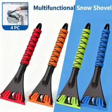 Detachable Snow and Ice Removal System for Cars with Shovel
