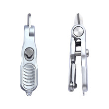 Fishing Line Cutter with Retractor and Hook Tying Aid 3-in-1