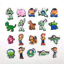 20 stk. Toy Story søde tegneserie PVC skocharme til dekoration unisex