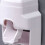 Automatic Toothpaste Dispenser and Wall Mounted Toothbrush Holder Set for Bathroom, White 5